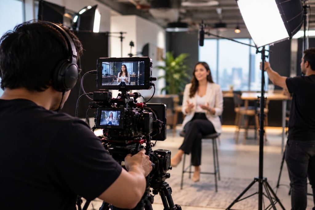 producción de contenido audiovisual